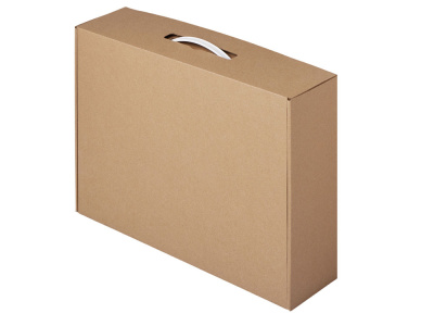 Коробка подарочная Хэнди (Handy), XL, крафт , размер XL