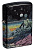 Зажигалка ZIPPO Space in Color Design с покрытием 540 Tumbled Chrome, латунь/сталь, разноцветная, 38x13x57 мм