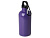 Одностенная бутылка для воды с карабином Oregon, изготовленная из нержавеющей стали, сертифицированной по стандарту RCS, объемом 400 мл - Пурпурный