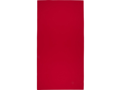 Lucas спортивное полотенце из переработанного полиэстера 70х140 см - Красный , размер L