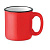 Кружка керамическая красный