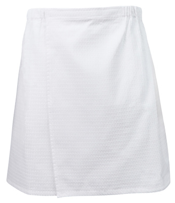 Банный набор с килтом Healing, мужской, белый