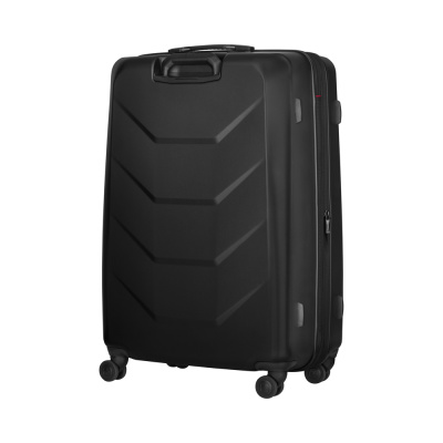 Чемодан WENGER Prymo, чёрный, большой, 52х76х30 см, 93 л, ABS+PC