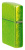 Зажигалка ZIPPO Logo с покрытием Lurid™, латунь/сталь, зеленая, глянцевая, 38x13x57 мм