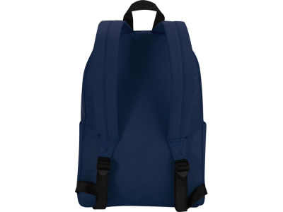 Байрон рюкзак для 14-дюймового ноутбука объемом 16 л, изготовленный из переработанных материалов по стандарту GRS, темно-синий
