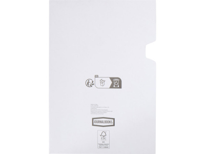 Блокнот Alder формата A5 в твердой обложке, черный