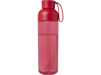 Illuminate/Иллюми бутылка для воды из переработанного PET-пластика, объемом 600 мл - Красный