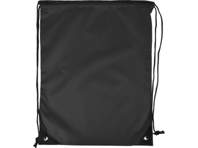 Рюкзак-мешок на шнуровке Reviver из переработанного пластика, черный