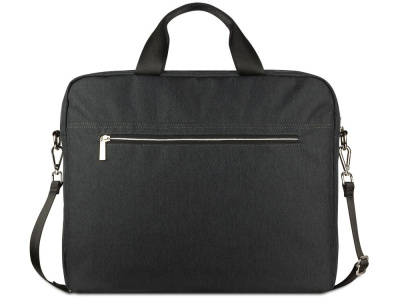 Портфель мужской BUGATTI СЕРА | SERA, антрацитовый, полиэстер, 40х11х34 см, 15 л