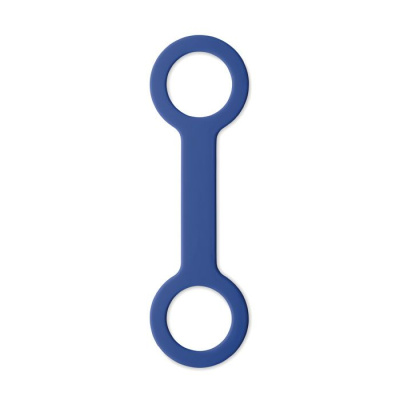 Держатель для бутылки силиконовый синий