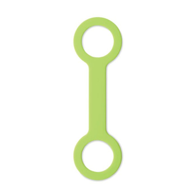 Держатель для бутылки силиконовый лайм