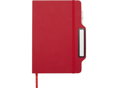 Nexus блокнот формата А5 в твердой обложке с ручкой и карандашом - Красный
