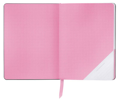 Записная книжка Cross Jot Zone, A4, 160 стр, ручка в комплекте. Цвет - черно-розовый