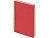 Бизнес тетрадь на гребне А5 Pragmatic, 60 листов в клетку, красный