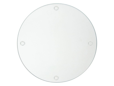 Набор для сыра с круглой стеклянной доской 5в1