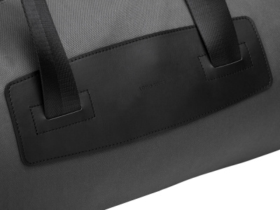 Дорожная сумка Реген, серый , размер С лого