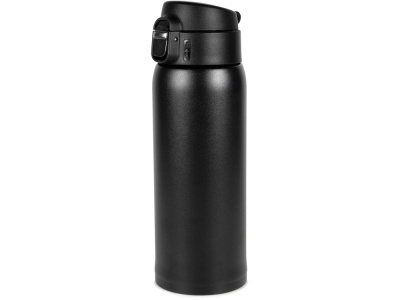 Термокружка Relaxika 701 (0,48 литра), черная (без лого) , размер 480