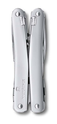 Мультитул VICTORINOX SwissTool Spirit X, 105 мм, 26 функций, в кожаном чехле