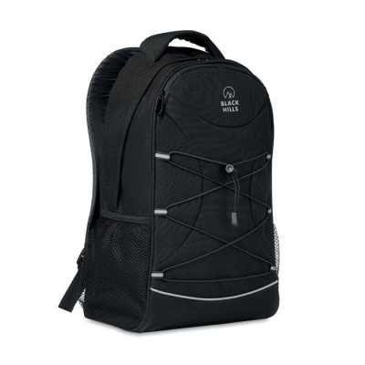 Рюкзак 600D из RPET черный