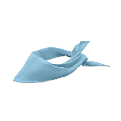 Шарф голубой