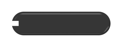 Задняя накладка для ножей VICTORINOX 58 мм, пластиковая, чёрная