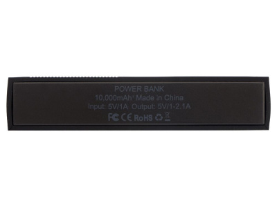 Портативное зарядное устройство Edge Black, 10000 mAh