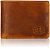 Бумажник KLONDIKE DIGGER «Angus», натуральная кожа в коньячном цвете, 12 х 9 x 2,5 см