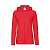 Толстовка без начеса "Ladies Lightweight Hooded Sweat", красный, S, 80% х/б 20% полиэстер, 240 г/м2