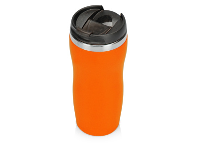 Подарочный набор c блокнотом С3, ручкой и термокружкой Mony Steel, оранжевый , размер магнитная обложка