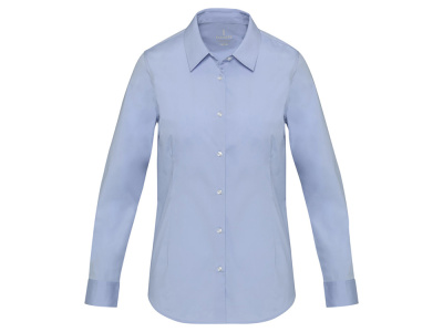 Carnelian женская рубашка из поплина - Голубой , размер XS