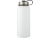 Supra медная спортивная бутылка объемом 1 л с вакуумной изоляцией и 2 крышками, белый