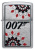 Зажигалка ZIPPO James Bond™ с покрытием Brushed Chrome, латунь/сталь, серебристая, 38x13x57 мм
