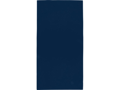 Lucas спортивное полотенце из переработанного полиэстера 70х140 см - Синий нэйви , размер L