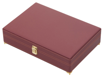 Набор Подарочный, бордовый/золотистый