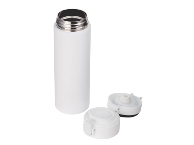 Вакуумная термокружка Waterline с медной изоляцией Bravo, 400 мл, тубус, белый (Р)