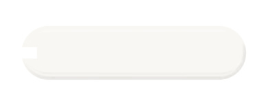 Задняя накладка для ножей VICTORINOX 58 мм, пластиковая, белая