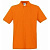 Поло "Apollo", Оранжевый_S,  100% хлопок, 180 г/м2