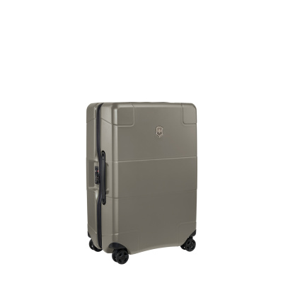 Чемодан VICTORINOX Lexicon, серый, 100% поликарбонат, 45x28x68 см, 73 л