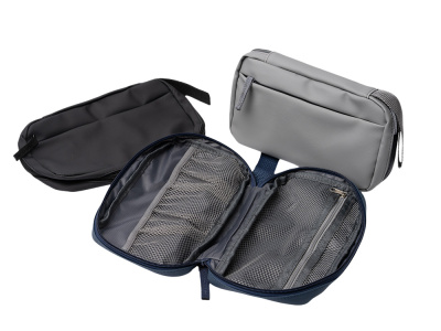 Косметичка-органайзер DULAC/ЛАВИЯ из искусственной кожи, черный