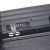 Чемодан TORBER ЛАМА, чёрный, ABS-пластик, 43 х 25,5 х 67 см, 62 л