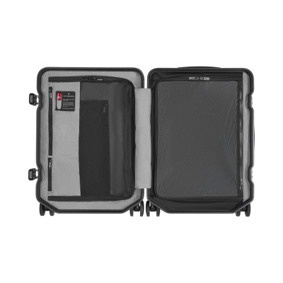 Чемодан VICTORINOX Lexicon Framed, серебристый, 100% поликарбонат Makrolon, 40x20x55 см, 33 л