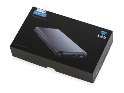 Внешний аккумулятор Forge v.2, металл, 10000mah, красный