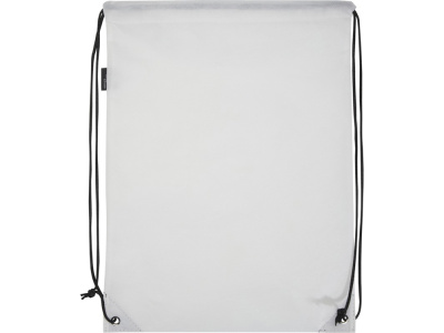 Рюкзак-мешок  на шнурке Evergreen из переработанного нетканого материала, белый