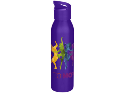 Одностенная бутылка для воды Sky, изготовленная из нержавеющей стали, 650 мл, фиолетовый