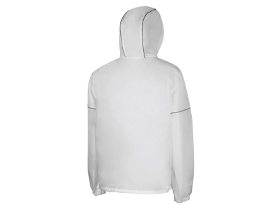 Короткий дождевик Tornado со светоотражающими элементами, белый , размер L