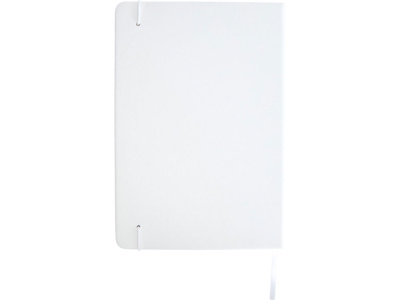 Набор Legato Elegance из блокнота формата А5 в твердой обложке и ручки-роллера, белый/белый