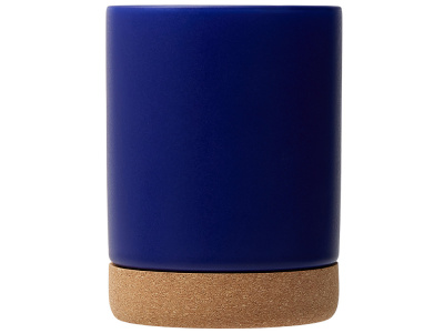 Кружка 450 мл с пробковым дном Корк & Бон, глубокий синий