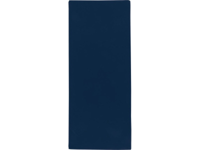 Lucas спортивное полотенце из переработанного полиэстера 30х80 см - Синий нэйви , размер S
