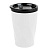 Термокружка BASIC, 350 мл; белый; металл/пластик