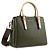 Сумка женская BUGATTI Ella, оливковая, полиуретан, 30х12х23 см